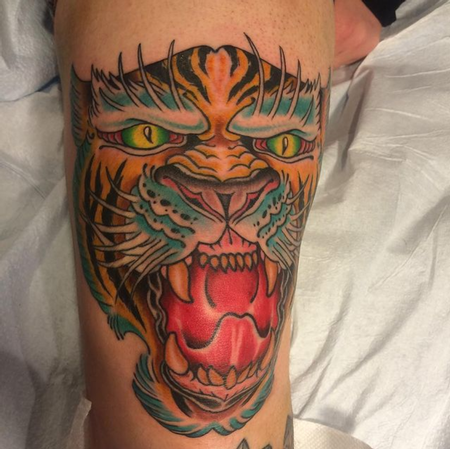 Tattoos - Bryan Van Sant Tiger - 143829
